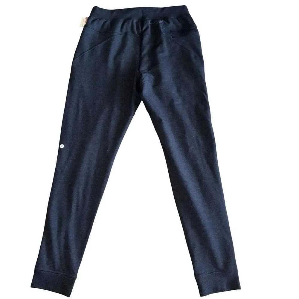 Bird‎ Dogs Boom For Your Boomstick Unlined Joggers Pants Blue Gray Men's M New